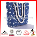 Мешки массажер мода дизайнер детские пеленки мешок синий ткань холст пляжные сумки для мам HCSD0007